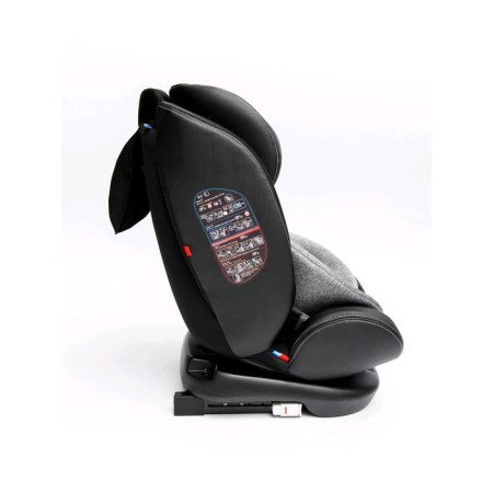 Children's car seat Amarobaby ST-3, ISOFIX class D, group 0+/1/2/3, color gray color-9