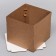 Confectionery packaging with a window, craft, 25 x 25 x 24 cm