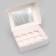Packaging for 12 cupcakes with a window, white, 32.5 x 25.5 x 10 cm