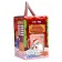 Set for creativity. Coloring mug with postcards "Santa Claus and animals"