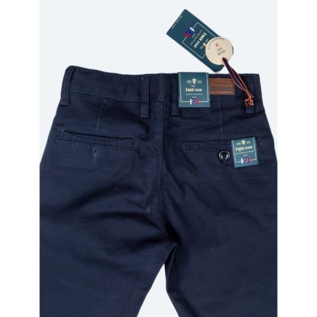 Pants for ISee boys, height 146-152 cm, dark blue color-2