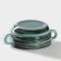 Porcelain broth Tramontano, 300 ml, 11.5 × 5.5 cm, green color