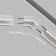 Angle-connector 135 ° Gravity built-in, white