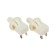 Capter-Knopka 250V 2.5A (2C) ON- (OFF) B/Fix white (PBS-19C) (furniture) Rexant