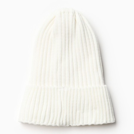 Children's hat, milk color, size 48-54-2