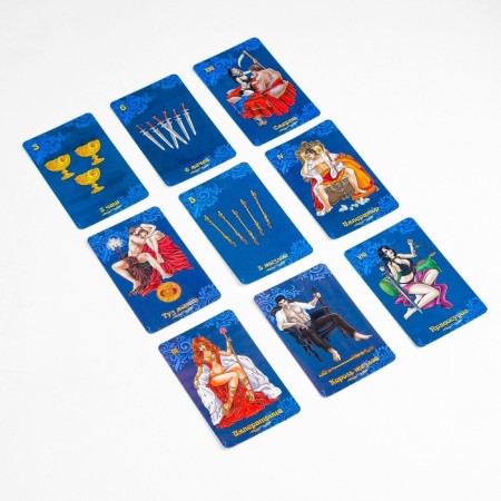 Gadal cards "Erotic Tarot", 78 cards, 7.1 x 11.6 cm, with instructions-2
