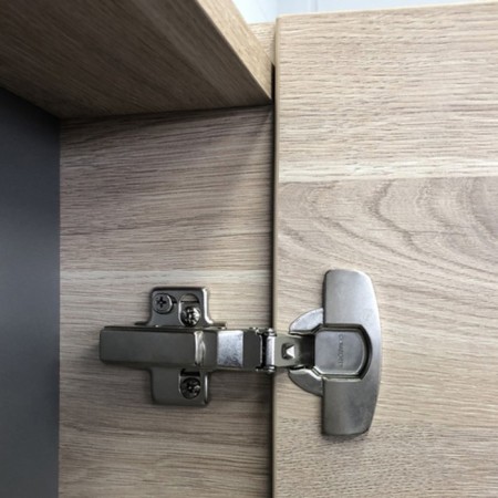 Square Comforty "Tallinn-40" white matt/natural oak-6