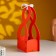 Wooden Kashpo "March 8" (17*10*28.5) red-white