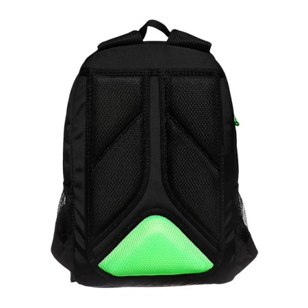 Youth backpack 40 x 25 x 13 cm, Grizzly, ergonomic back, laptop compartment, black/green-5