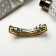 Halfish hair clip "Avior" wave of paints, 9 cm, mix