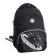 School backpack, 40 x 27 x 20 cm, Grizzly, ergonomic back, laptop department, black