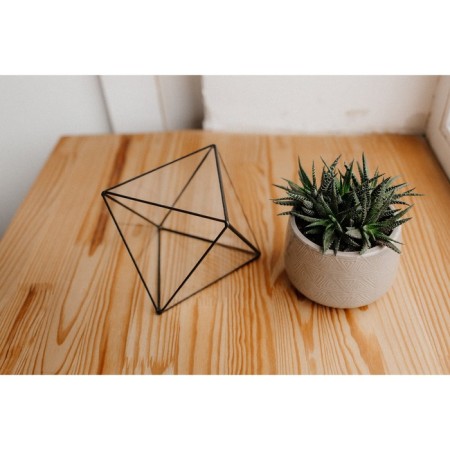 Florarium "OctaEdr 13", Swes Silver-1