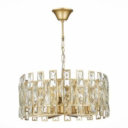 Suspended chandelier ST LUCE. SL1626.203.08. Anzio. 8x40 W, E14, 45x45x22 cm, Shampan-3
