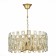 Suspended chandelier ST LUCE. SL1626.203.08. Anzio. 8x40 W, E14, 45x45x22 cm, Shampan