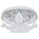 Economic light lamp 5535/4CR RC WTLED, E14 4x40W, color chromium