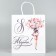Package gift craft "March 8", flowers, 22 x 25 x 12 cm