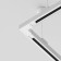 The internal corner Connector for the Technical TRA005CL-31W-R PAY STRECK system, 9.9x9.9x3.2 cm, white color