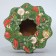 Gift Gift "Wreath", 21 x 22 x 5 cm, new year