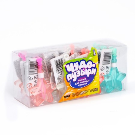 Soap bubbles "miracle bubbles", non-rushing, 5 ml, mix