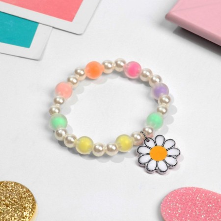 Bracelet Children's "chosen" caramel, color mix