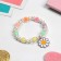 Bracelet Children's "chosen" caramel, color mix