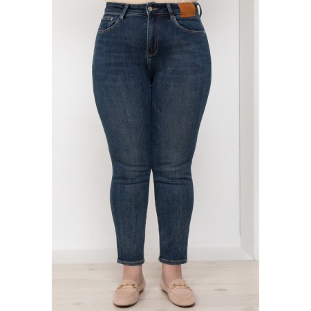 Denim women's pants, size 50-1