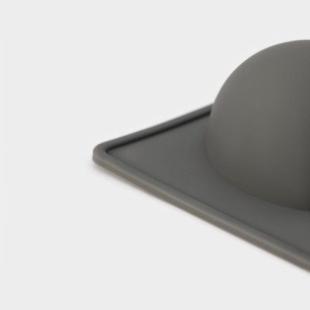 Silicone form for baking “Eggs”, 27.5 × 16.5 × 3 cm, 8 cells, 6.3 × 4.4 cm, gray color-3