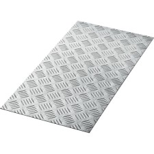 The corrugated sheet of the bison Quintet 53833, aluminum, 300x600 x1.5 mm