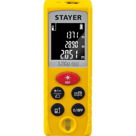 Laser range-meter Stayer Professional 34956, LDM-40, range 40 m, 5 functions-2