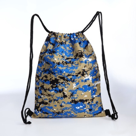 Back for shoes on a lace, blue color/camouflage-1
