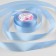 Satin tape, 25 mm × 23 ± 1 m, color of heavenly blue No. 278