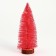 New Year's decor "Fir tree in pink with sparkles" 8 × 8 × 20 cm