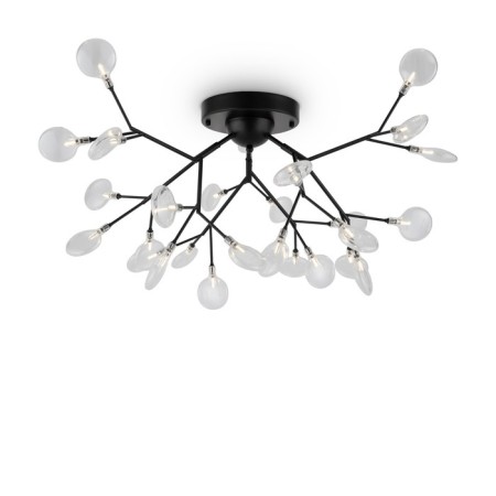 Freya FR5049CL-27B Florencia ceiling lamp, 760x760x400 mm, G4, 27x3W, black color