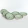 A set of deep plates of Elrington “Airgraph. Pistachio breeze ", 18 cm, 750 ml, 6 pcs