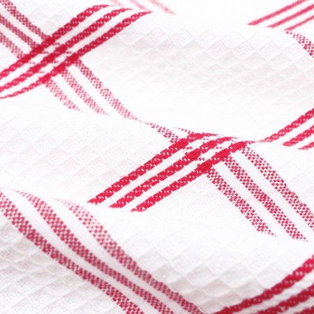 A set of decorative napkins Ethel Red 30x30cm., 4pcs, 100%HL.-2