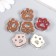 Busina Plastic "Coffee aroma. Law" Gloss Mix 2.3x2.5x0.9 cm