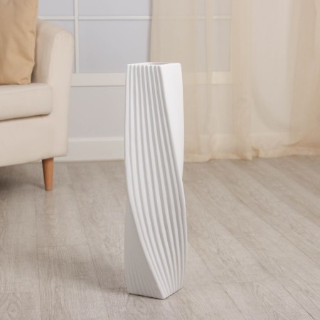 VAZA Keramics Floor "Terens" 58 cm, white-1