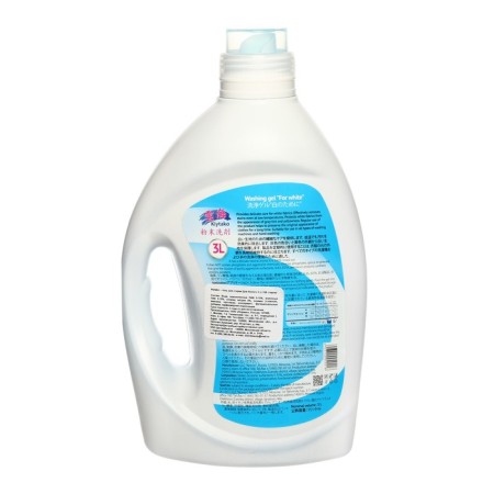 Kiytako washing liquid for white linen, 3 liters-1