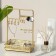 Decoration for jewelry "rectangle with hooks", 16.5 × 11 × 26 cm, color gold