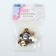 Magnetic buttons, d = 10 mm, 10 pcs, gold color
