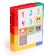 Set of colored cubes, 6 × 6 cm, 20 pieces