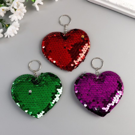Tector Tekstil Payetki "Heart" mix 9x8 cm-9
