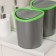 Garbage container desktop, 1.6 l, color mix