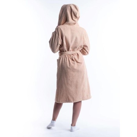 Frequency bathrobe, size 48, cappuccino color-3