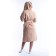 Frequency bathrobe, size 48, cappuccino color