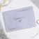 Invitation in the color envelope for the wedding "Happy moment", 15 x 10 cm.