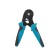 REXANT HT-866 Crimper, for squeezing pin tips, 0.08-6 mm², ratchet mechanism