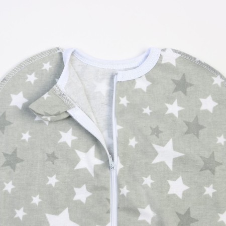 Strumber diaper diamond, gray, flannel 170 g/m, cotton 100%, height 62-2