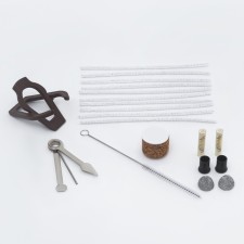 Set for cleaning a smoking tube