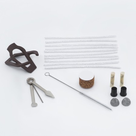 Set for cleaning a smoking tube